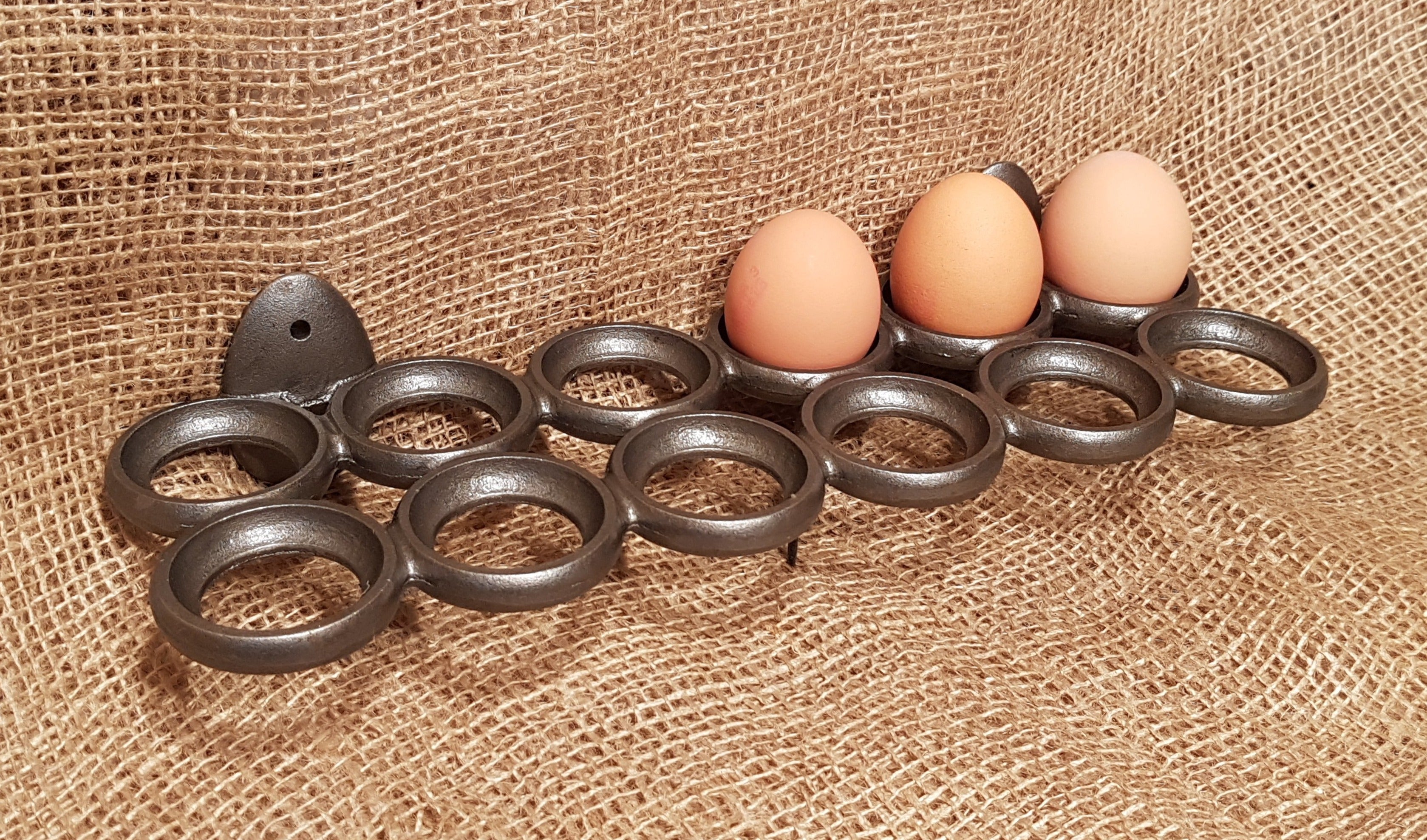 Wall mounted best sale egg holder