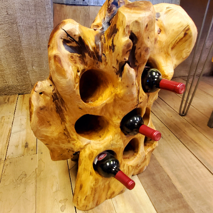 Tree wine bottle discount holder