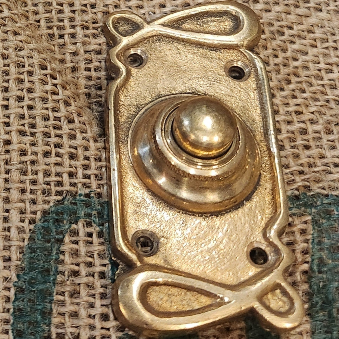 Door Bell Push - Art Nouveau