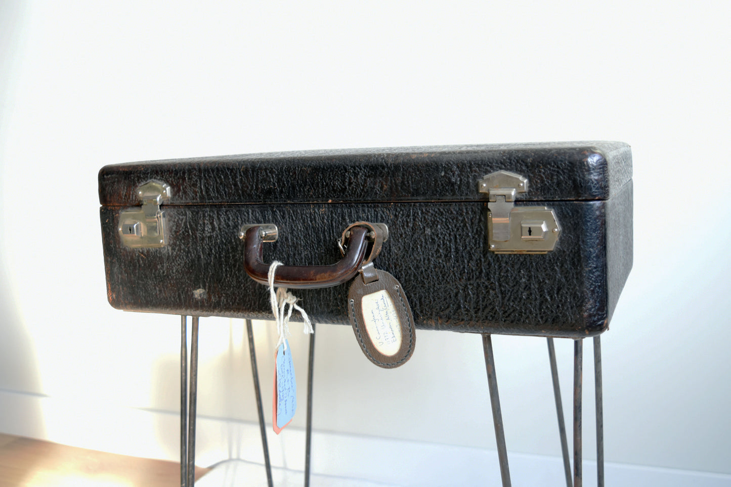 Vintage Table Suitcase