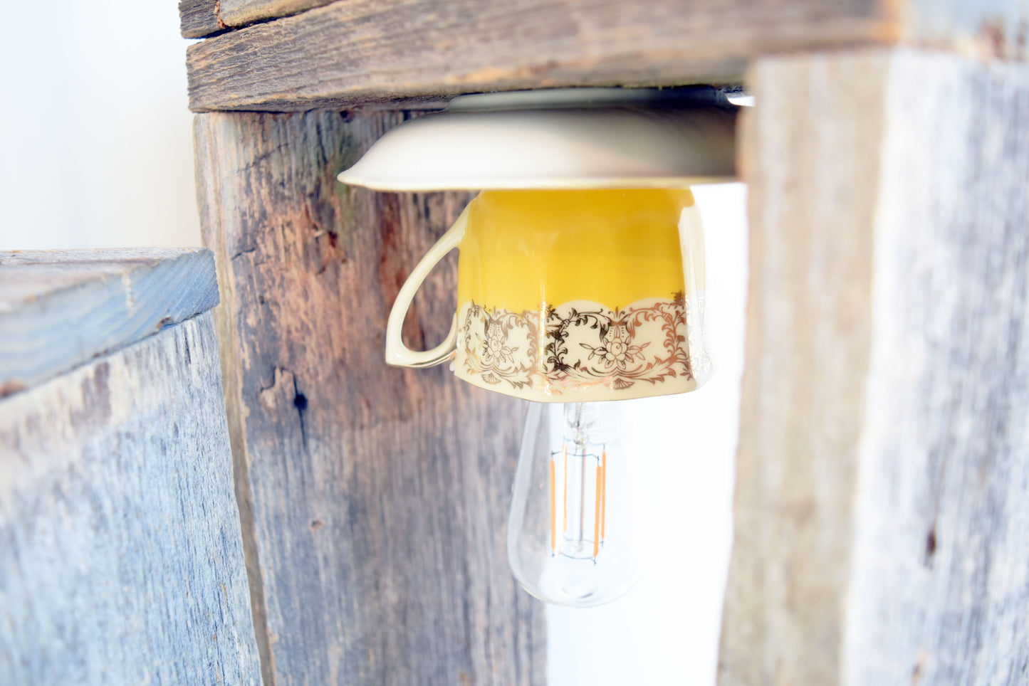 Tea Cup Lamps