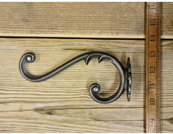 Coat Hook Kelgate Wave Antique Iron