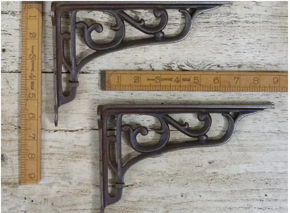 Heritage Antique Iron Bracket - 6 Sizes