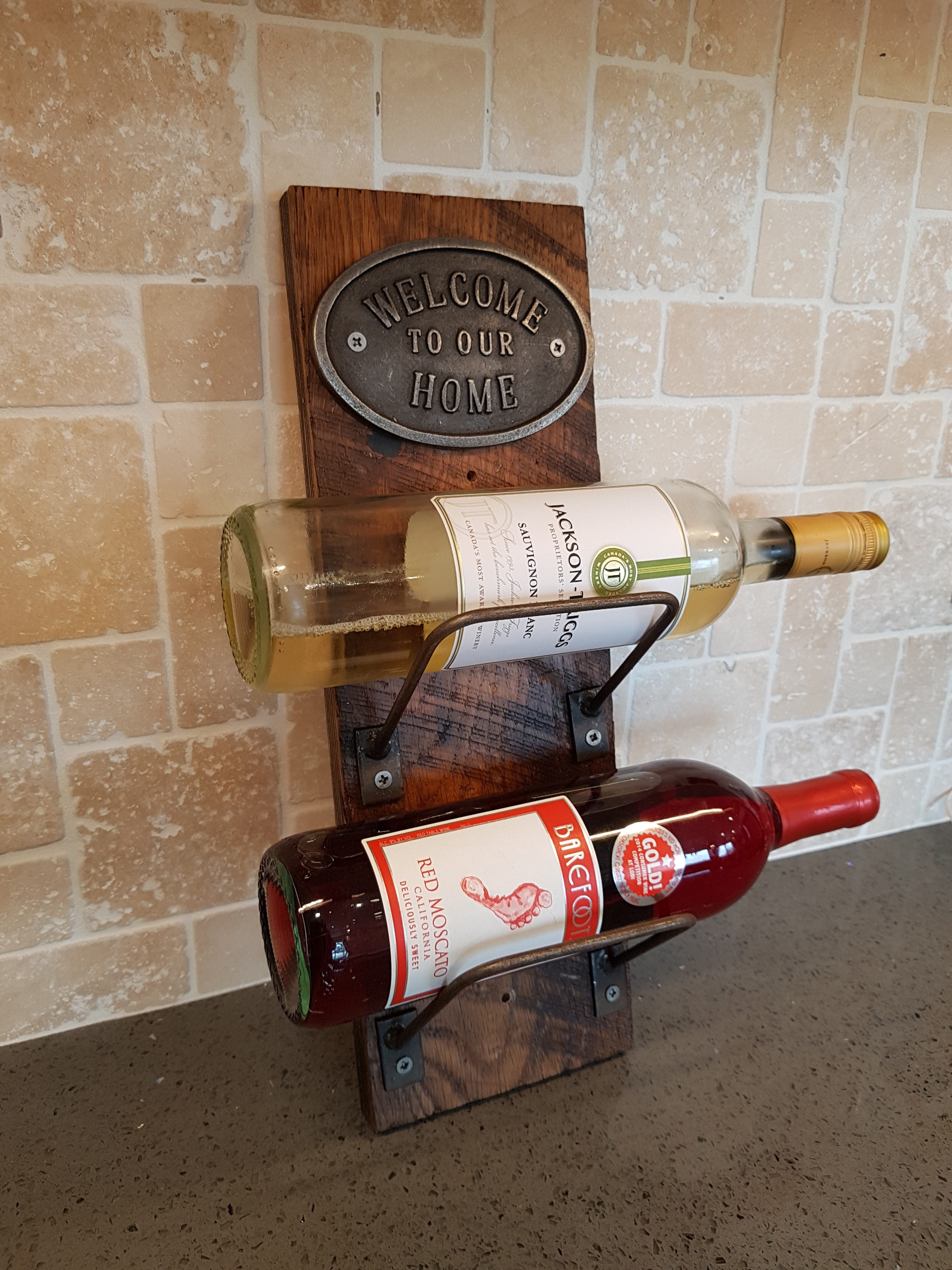 Wine best sale rack brackets