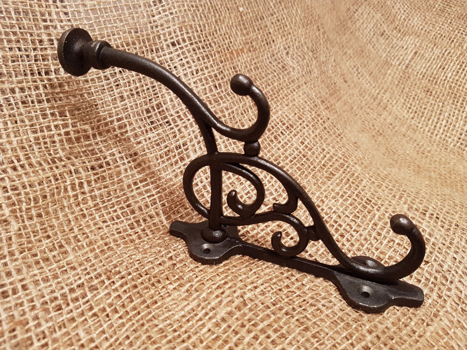 Fancy Stave Hat Coat Hook Spearhead Company